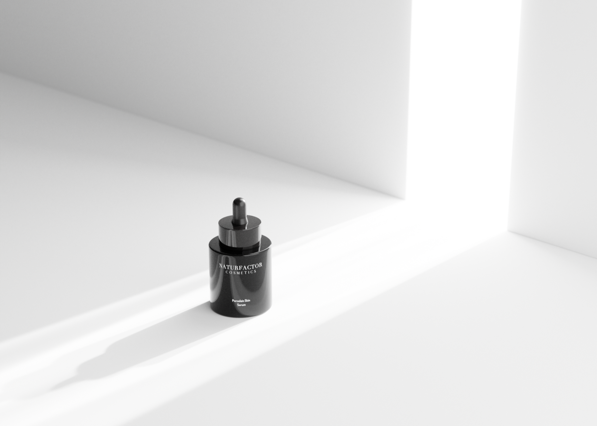 Light through a wall on Porcelain Skin Serum