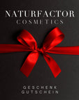 Geschenkgutschein - Naturfactor® Cosmetics
