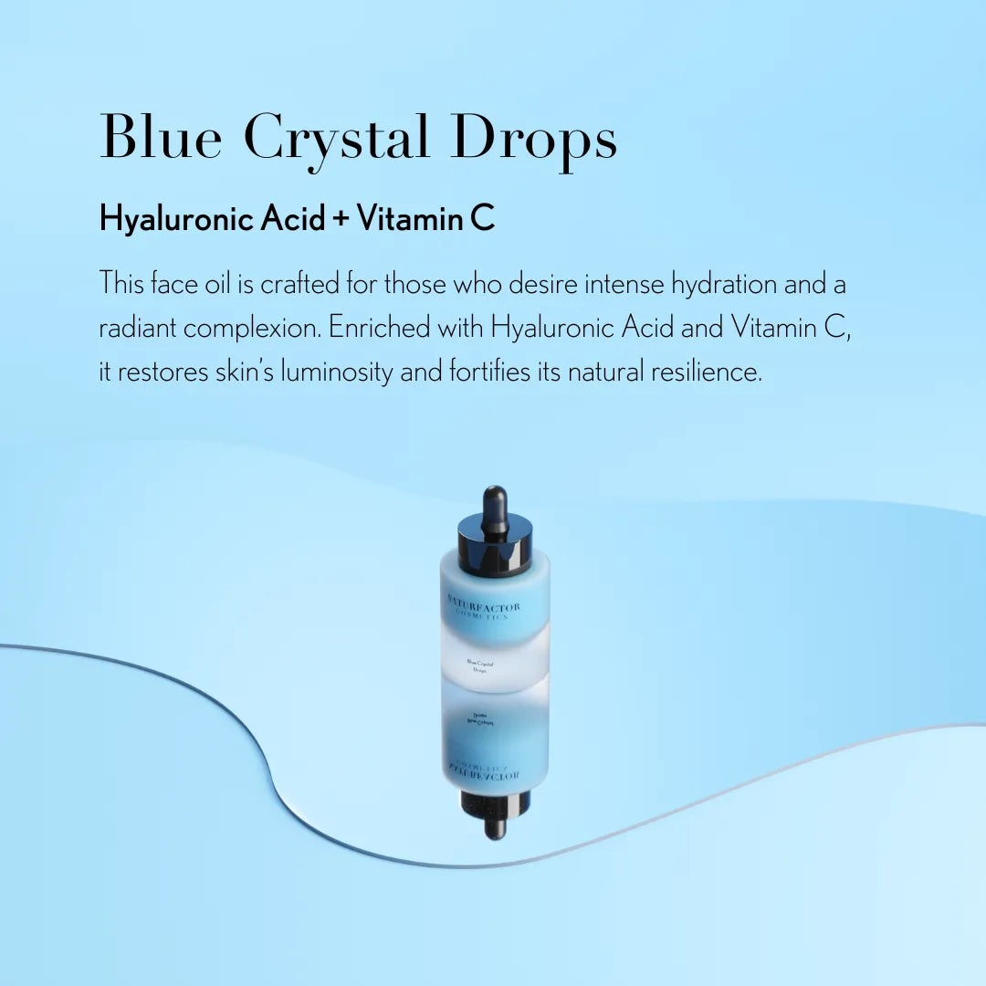 Blue Crystal Drops Product Image Highlight