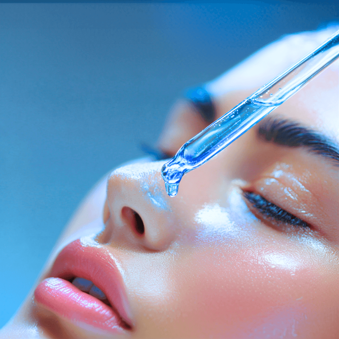 Blue Crystal Drops - Blue Crystal Drops Face Applikation - Naturfactor® Cosmetics