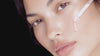 Porcelain Skin Serum Product Highlight on Womans Face Animated Movie